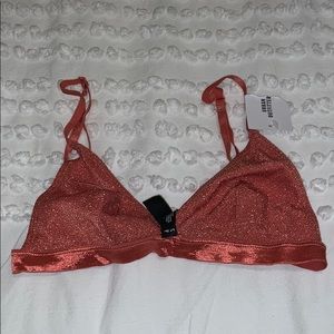 NWT Copper Sparkly Bralette